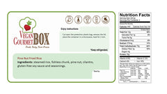 Pinenut Fried Rice - Vegan Gourmet Box